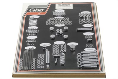 Chrome Stock Style Hardware Kit for Harley FL 1966-69 Big Twins